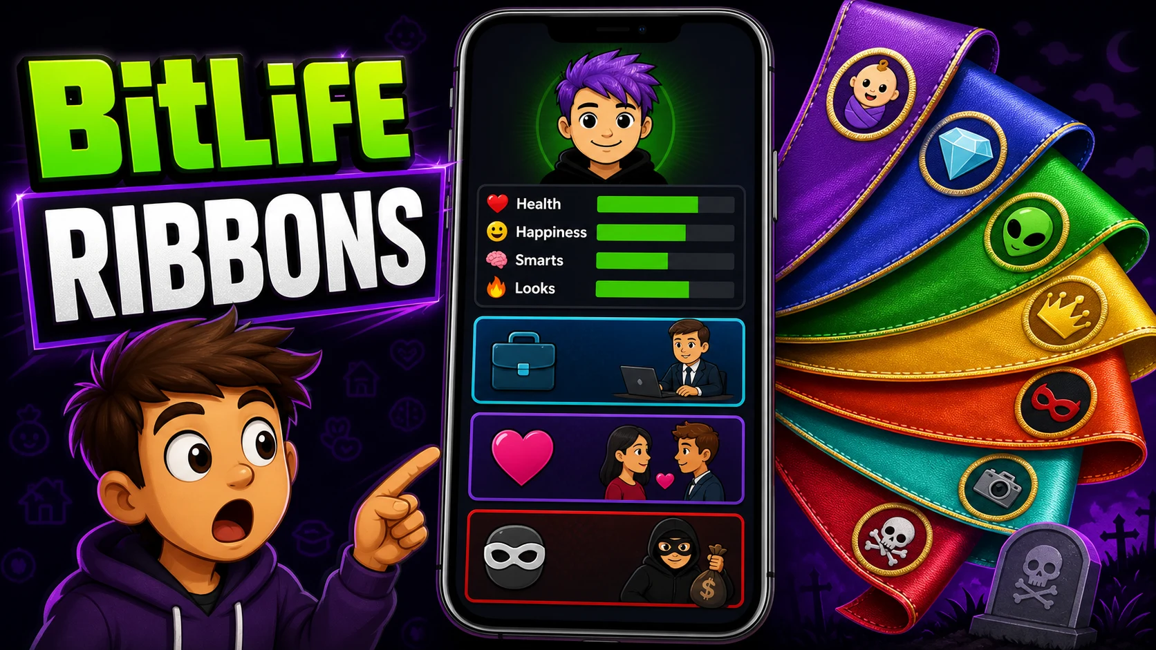 BitLife Ribbons Guide: List and How to Get Each Ribbon | 4TECHLoverz