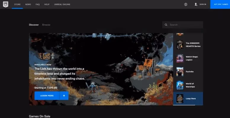 Epic Games Store