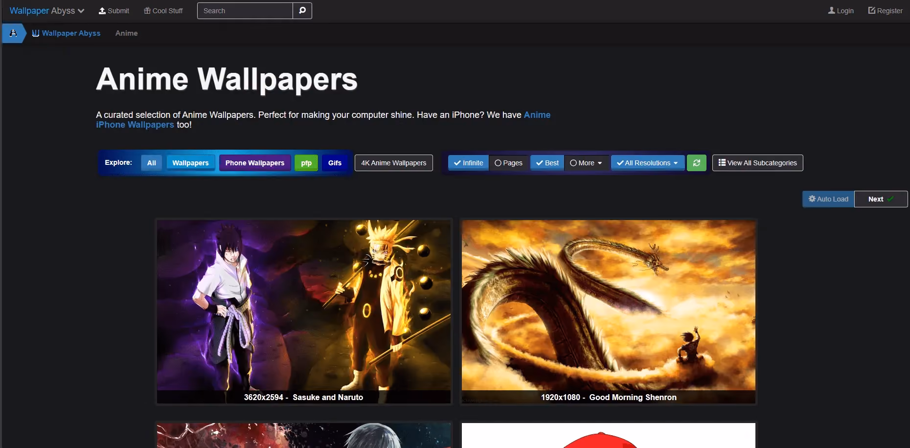 Anime wallpaper download