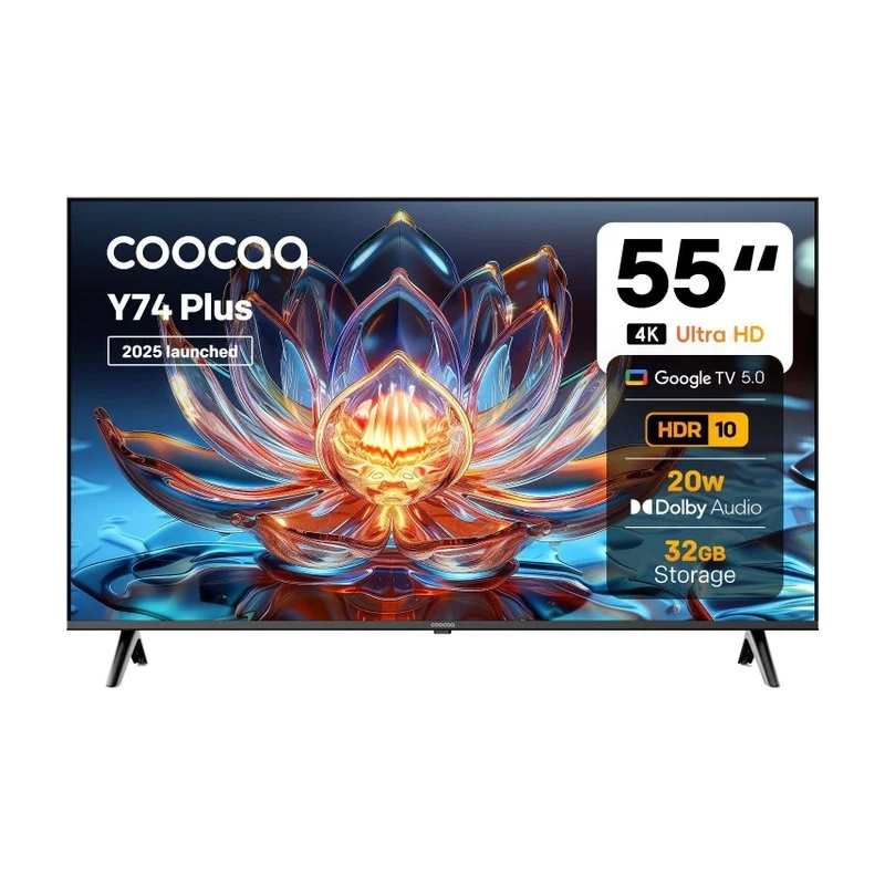 Coocaa Y74 Plus 55-inch Ultra HD (4K) LED Smart Google TV