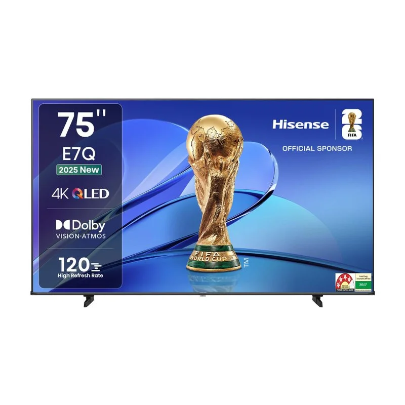 Hisense 75E7Q 75-inch QLED Ultra HD (4K) Smart VIDAA TV