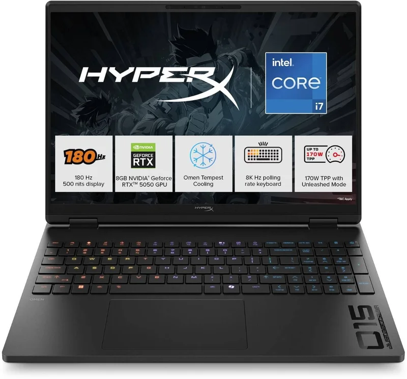 HP HyperX Omen 15 (RTX 5050)