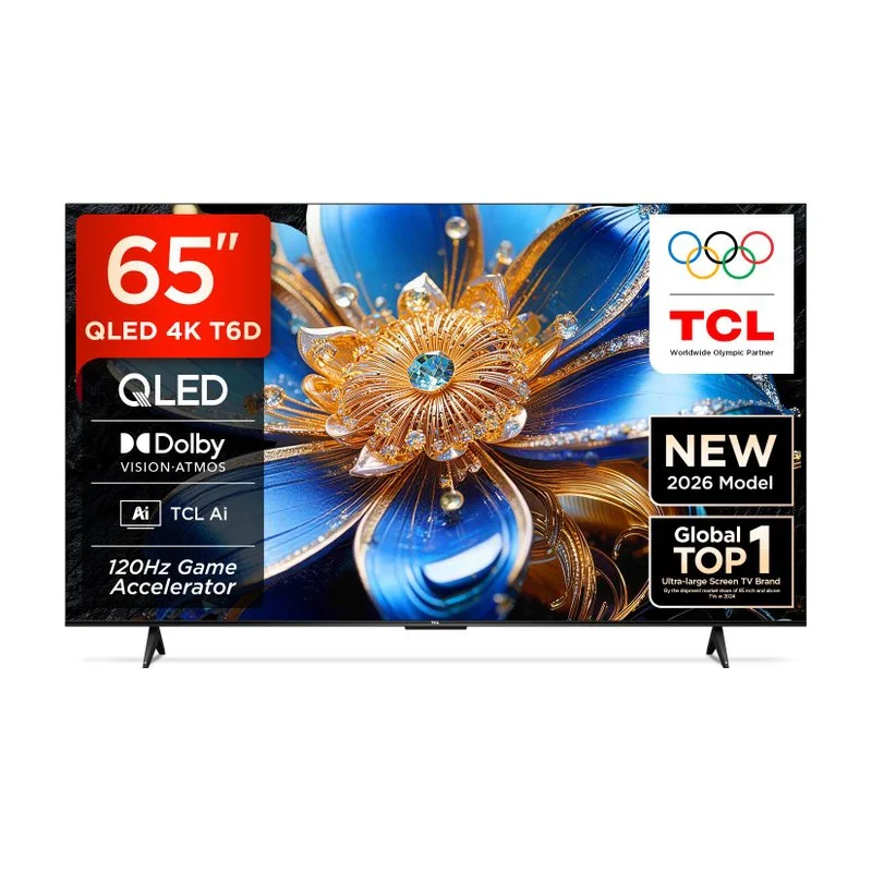 TCL T6D 65-inch QLED Ultra HD (4K) Smart Google TV